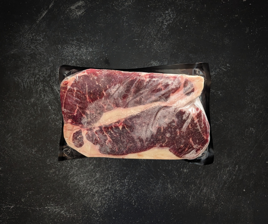 New York Steaks Grass Finished(2- 3 lbs) $21lb