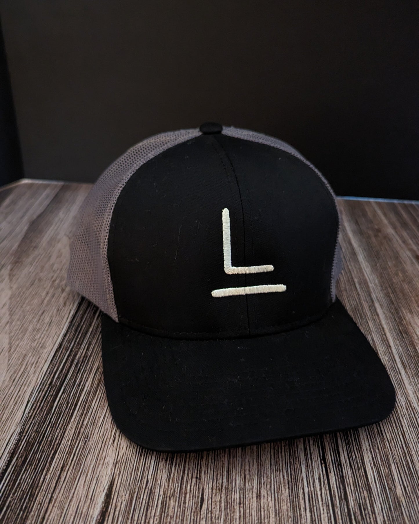 L Bar Ranch - Black & Gray Trucker Hat