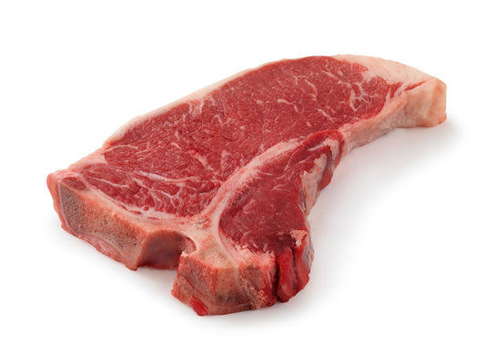 T-Bone Steak SINGLE PACK (2.0- 4.5 lbs) $25lb